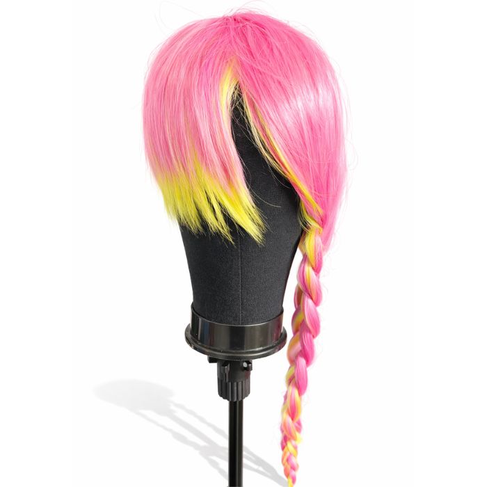 parrucca cosplay demon slayer sacadranca mitsuri kanroji