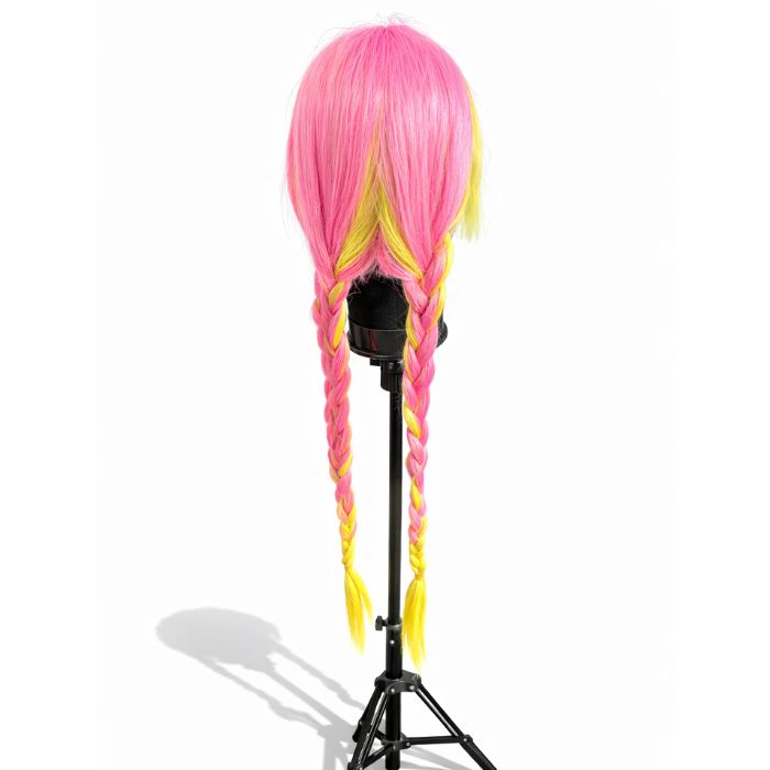 parrucca cosplay demon slayer sacadranca mitsuri kanroji