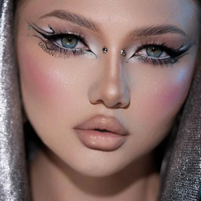 lenti colorate effetto naturale sacadranca urban layer cleopatra sky blue