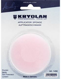 Spugna Trucco Rotonda Kryolan – Confezione