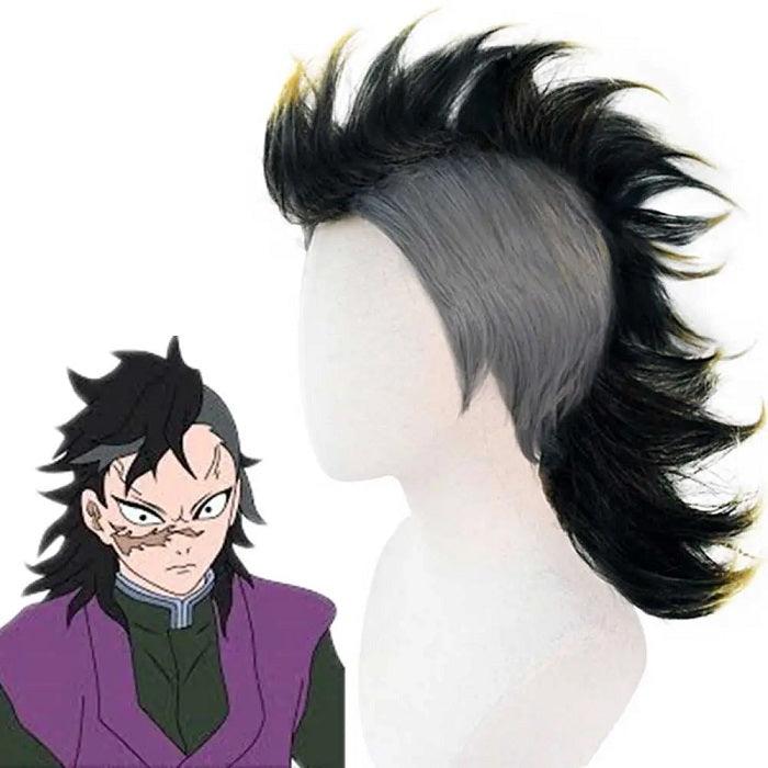 Cosplay Wigs Demon Slayer Genya Shinazugawa