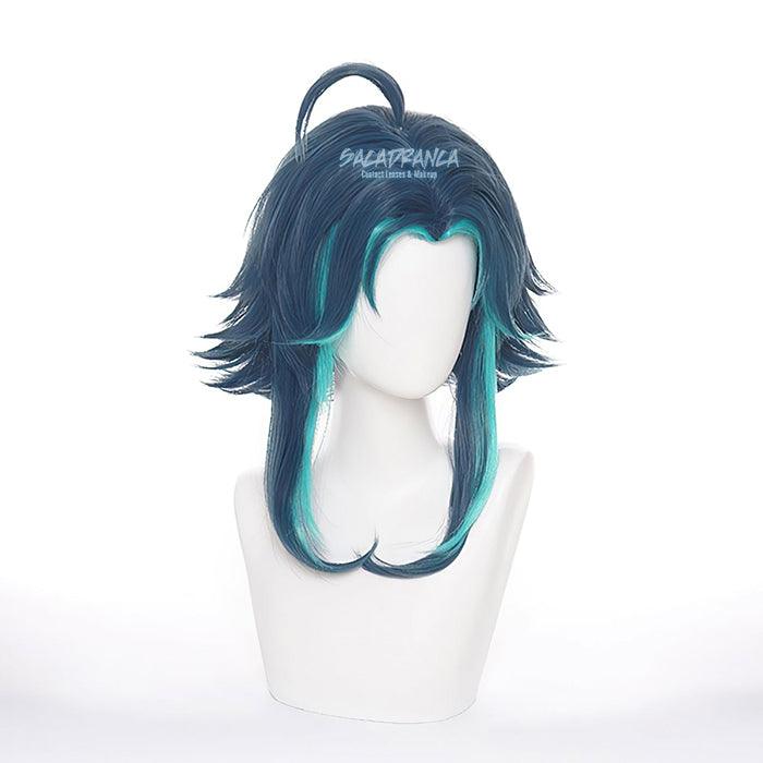 parrucca cosplay xiao sacadranca - lato