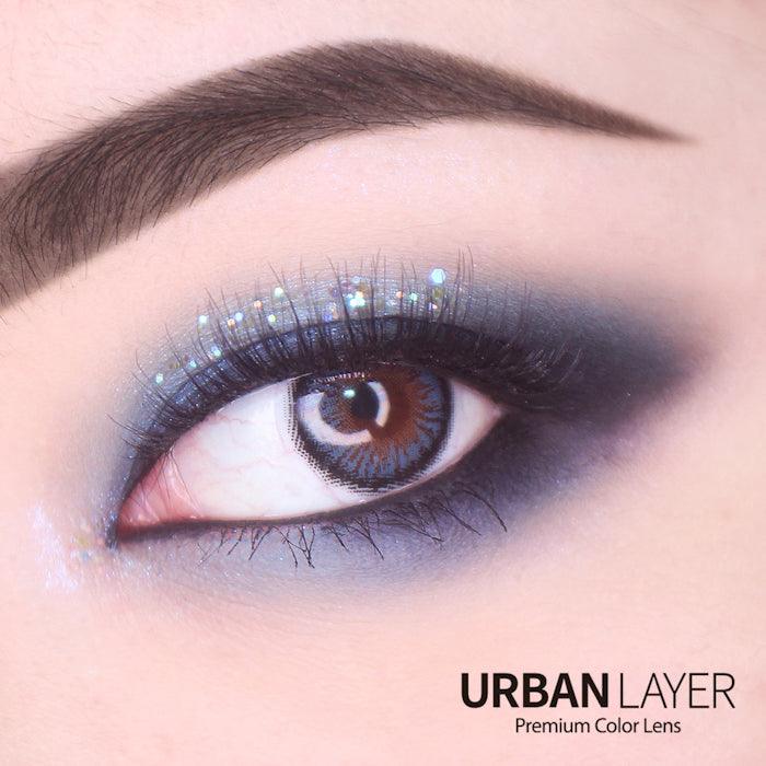 Lenti Colorate Effetto Naturale Almaty Blue – Foto Occhio