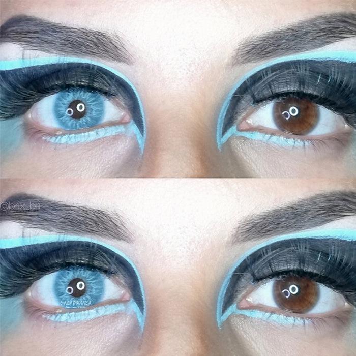 Lenti Colorate - Grain Blue 14.20 mm