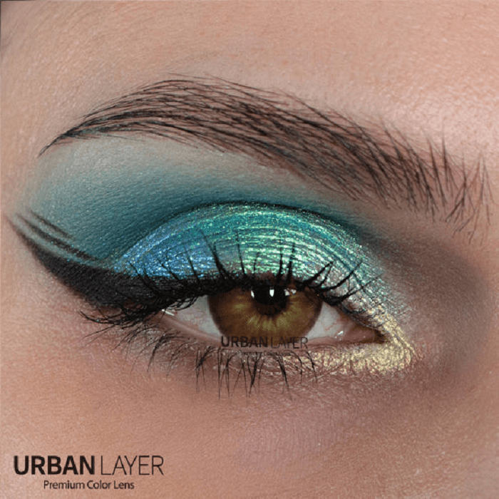 lenti effetto naturale urban layer jolie brown - occhio
