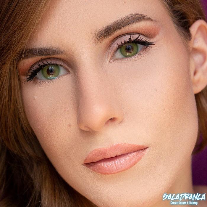 Lenti Colorate Naturali Pixie Green – Viso
