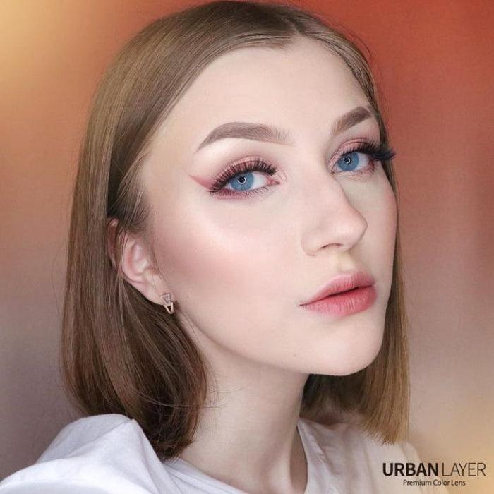 Lenti Colorate Effetto Naturale Maldives Blue – Colore Occhi: Castano