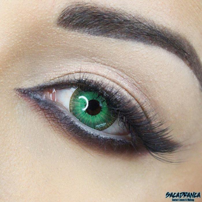 Lenti Colorate New York N Golden Green – Copertina
