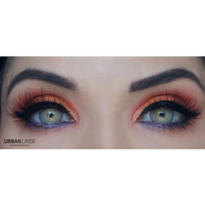 Lenti Colorate Effetto Naturale New York Gray – Close-up occhi