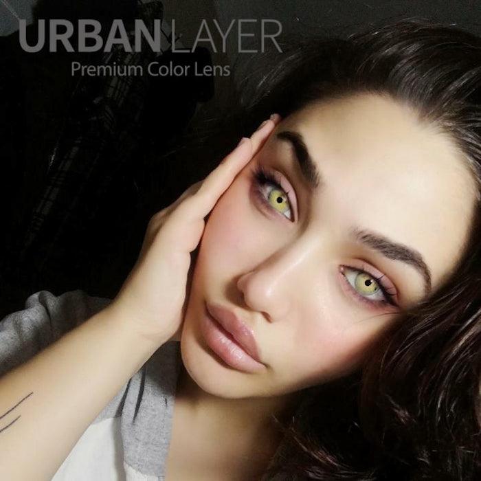Lenti Colorate Effetto Naturale New York Gray – Colore Occhi: Castano