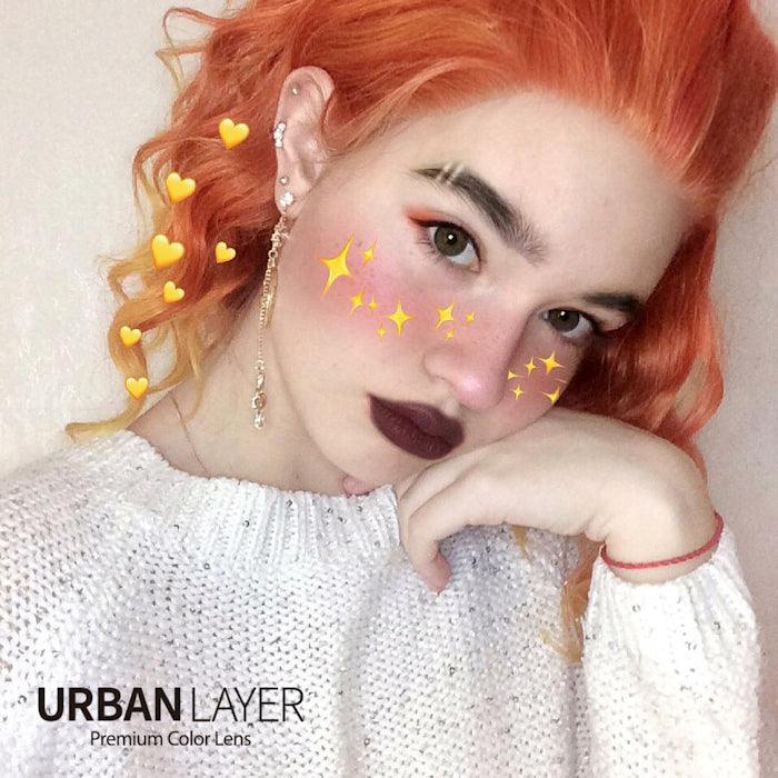 Lenti Colorate Effetto Naturale Orlando Hazel – Colore Occhi: Castano