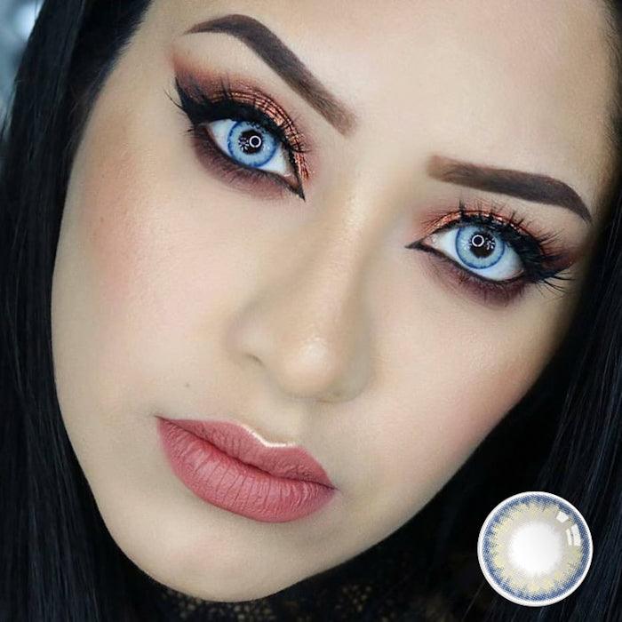 Lenti Colorate Effetto Naturale Pro Blue – Colore Occhi: Castano