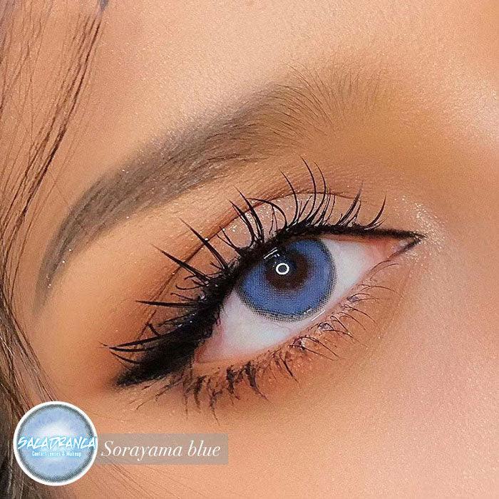Lenti Colorate Effetto Naturale Sorayama Blue – Foto Occhio