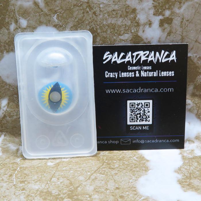 Lenti Cosplay Premium Blue Lizard 14.50 mm – Foto blister