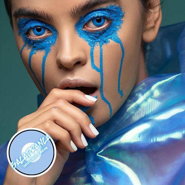 Cosplay Lenses Ccl19 Black Blue – Eyes Color: Brown