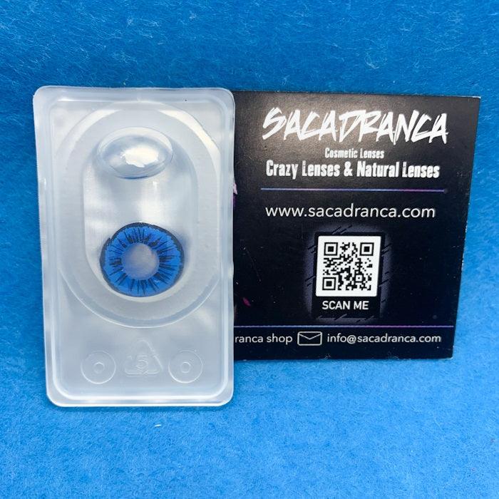 lenti cosplay crazy lens sacadranca urban layer petal blue - texture