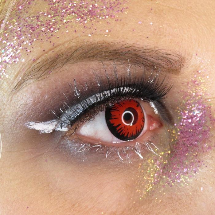 Lenti Cosplay Red Twilight – Dettaglio Occhio