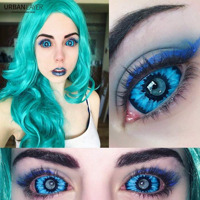 Lenti Cosplay Sclera Elf Blue 22 mm – Copertina