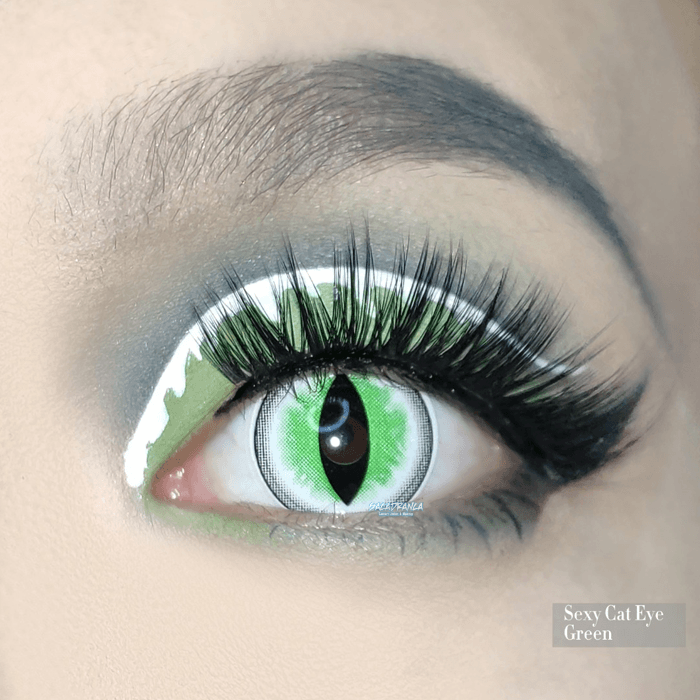 Lenti Cosplay Premium Sacadranca Sexy Cat Eye Green – Copertina