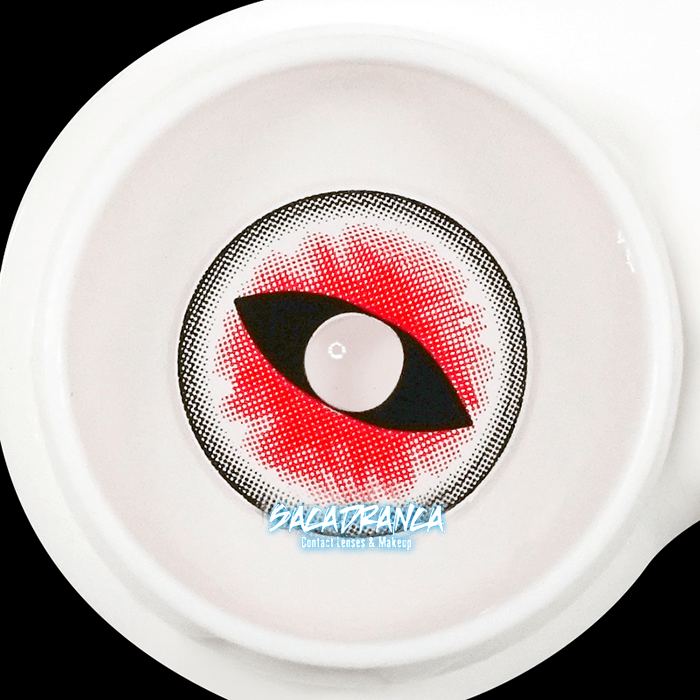 Lenti Cosplay Premium Sacadranca Sexy Cat Eye Red – Texture