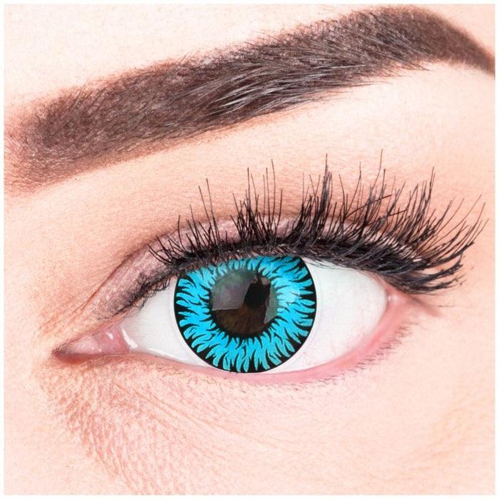 Lenti Cosplay Premium Werewolf Blue 14 mm – Foto copertina