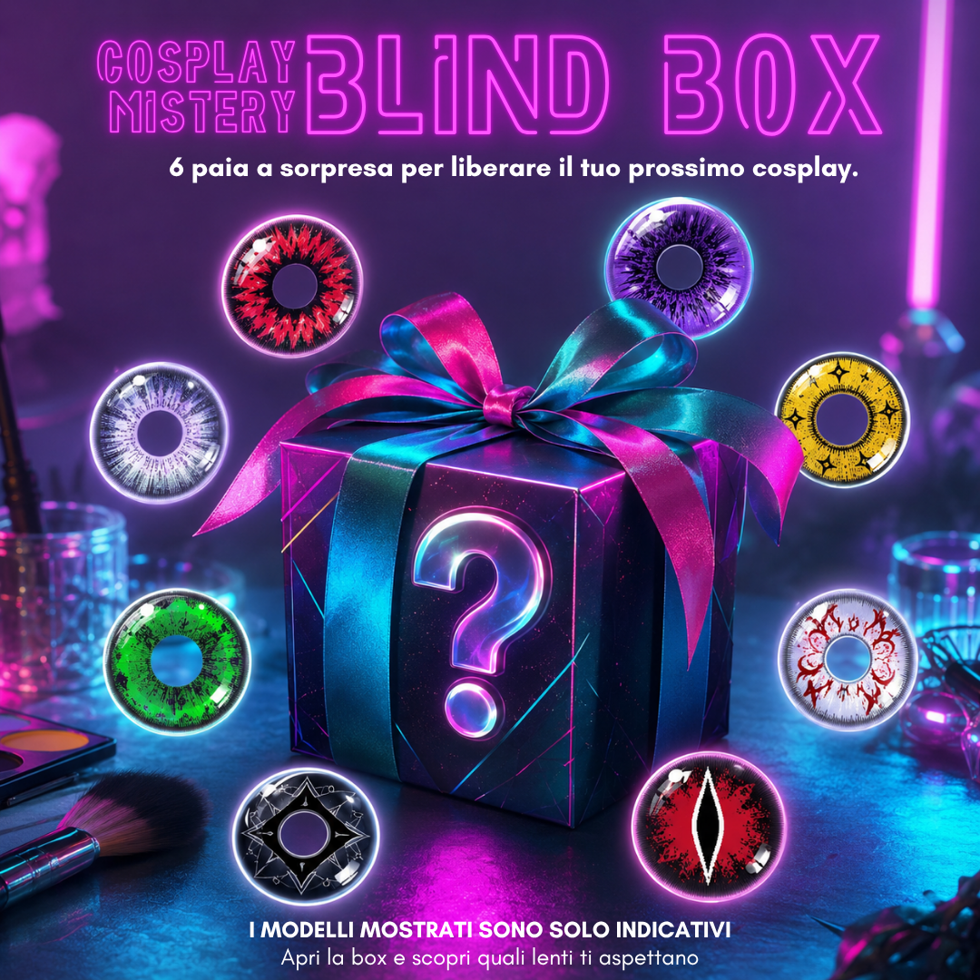 Box Cosplay Mystery | 6 Paia 1 Anno