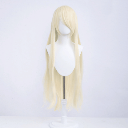 parrucca cosplay liscia 100cm