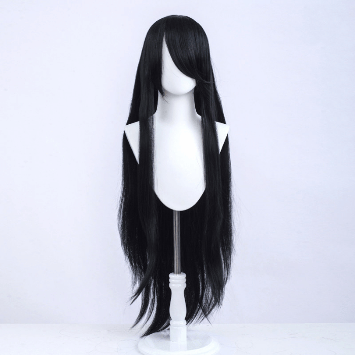 parrucca cosplay liscia 100cm