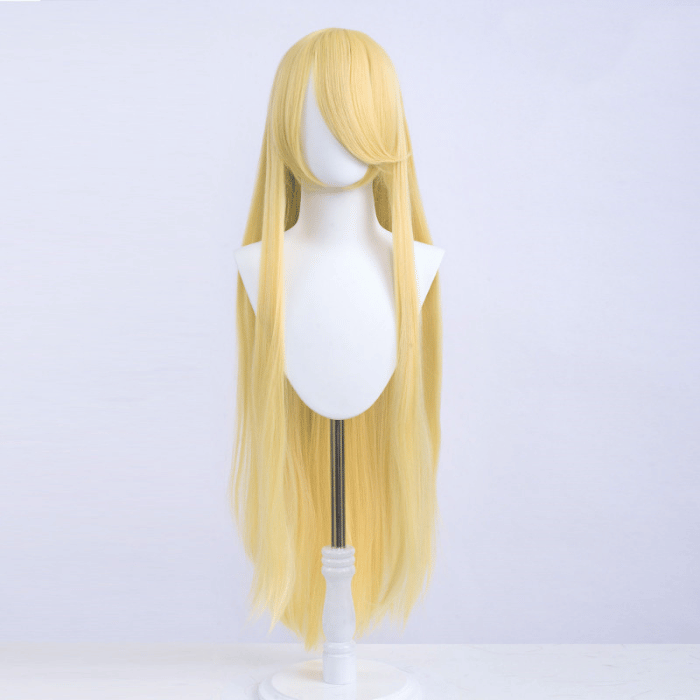 parrucca cosplay liscia 100cm