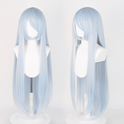 parrucca cosplay liscia 100cm