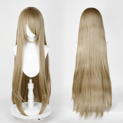 parrucca cosplay liscia 100cm