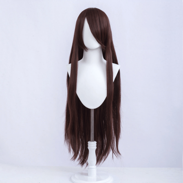 parrucca cosplay liscia 100cm