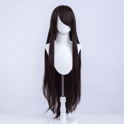 parrucca cosplay liscia 100cm