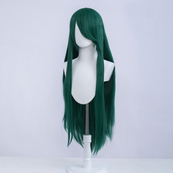 parrucca cosplay liscia 100cm