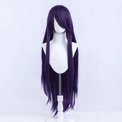 parrucca cosplay liscia 100cm