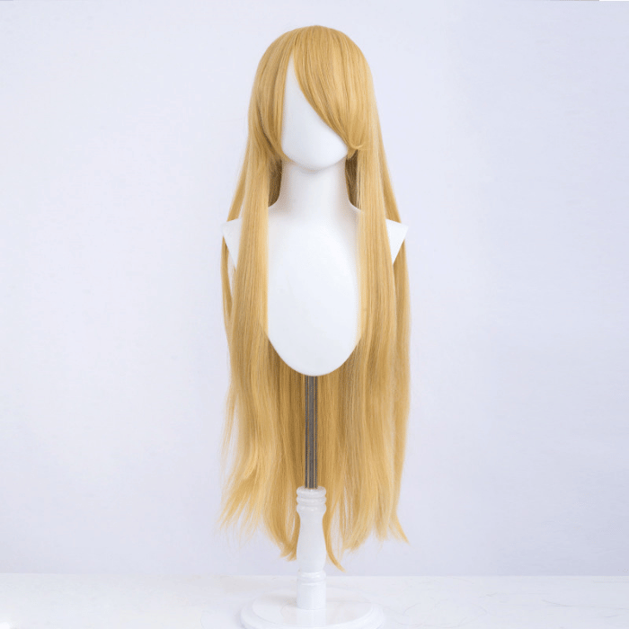 parrucca cosplay liscia 100cm