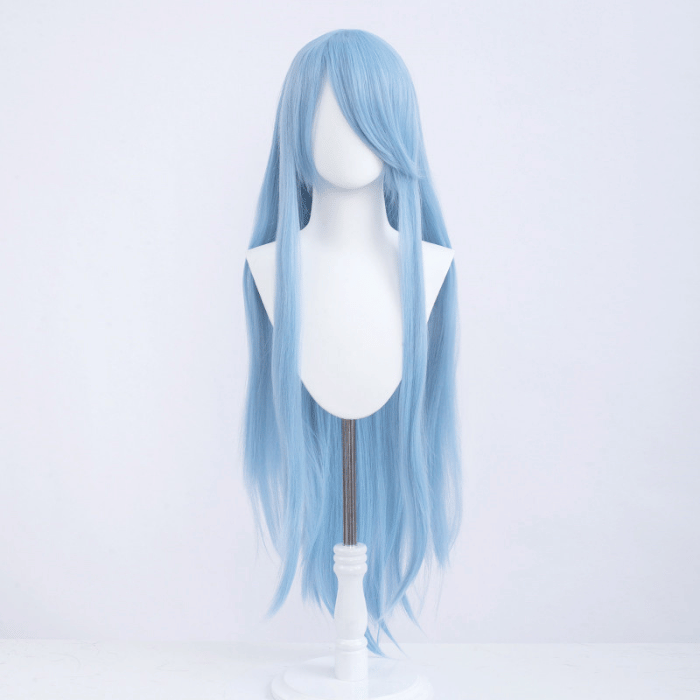 parrucca cosplay liscia 100cm