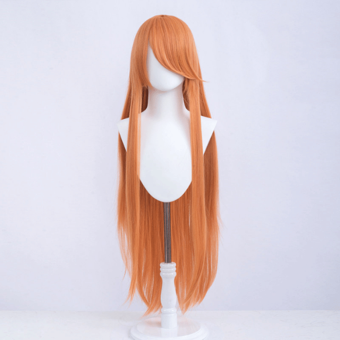 parrucca cosplay liscia 100cm