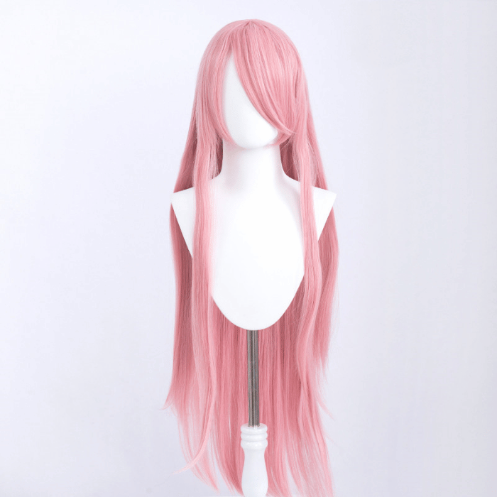 parrucca cosplay liscia 100cm