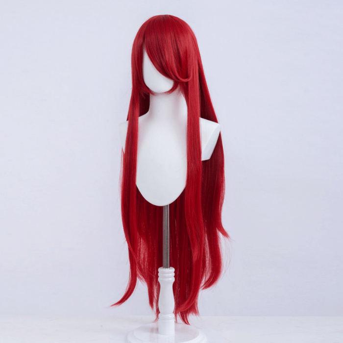 parrucca cosplay liscia 100cm