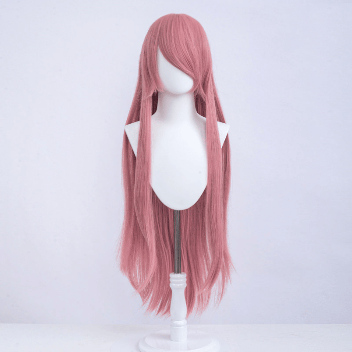 parrucca cosplay liscia 100cm