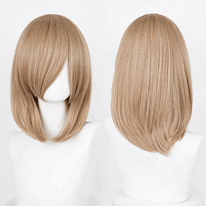 parrucca cosplay liscia 40cm