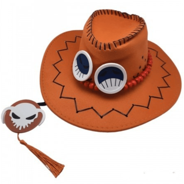 accessori cosplay sacadranca one piece cappello ace - copertina