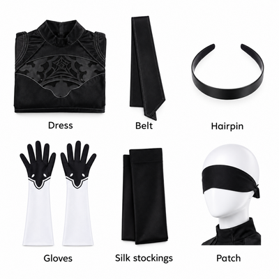 costume cosplay sacadranca NieR:Automata 2B