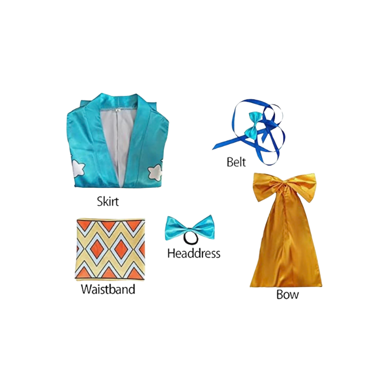 Costume Cosplay Sacadranca One Piece Nami Wano Alternative - Contenuto