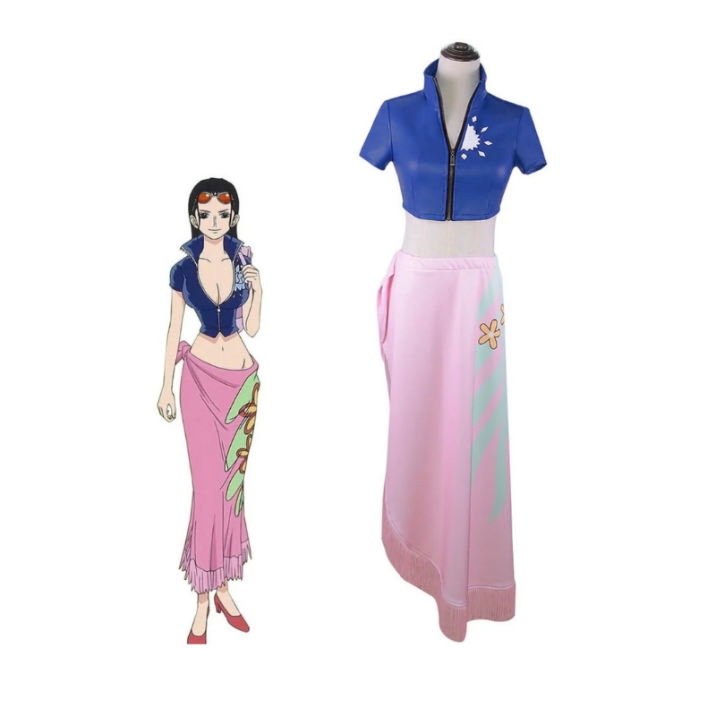 Costume Cosplay Sacadranca One Piece Nico Robin Alternative - Copertina