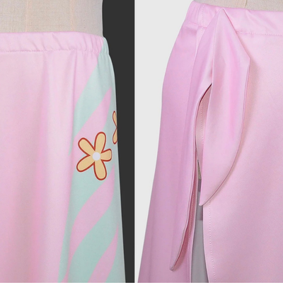 Costume Cosplay Sacadranca One Piece Nico Robin Alternative - Dettaglio Gonna