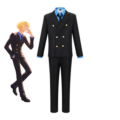 costume cosplay sanji one piece sacadranca