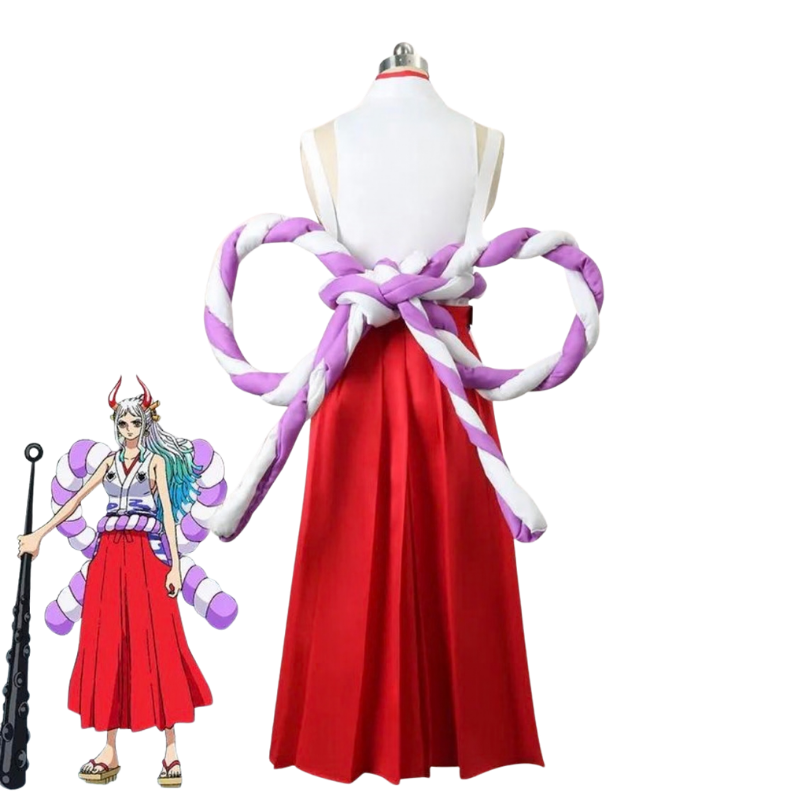 Costume Cosplay Sacadranca One Piece Yamato Alternative - Retro
