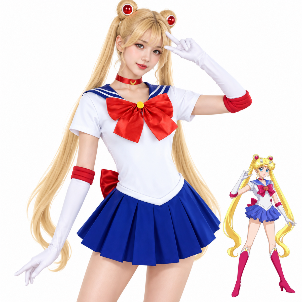 costume cosplay sacadranca sailor moon